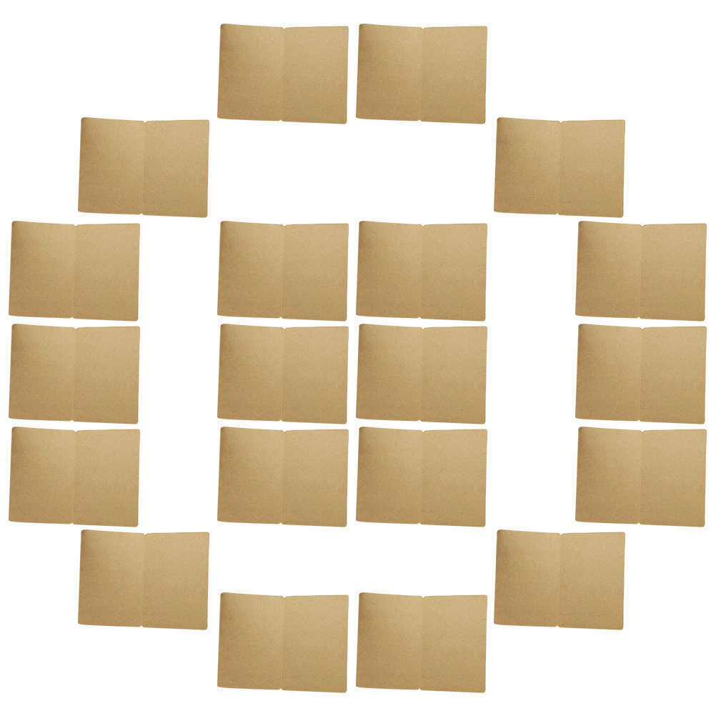 Papercraft Supply Invitation - 20 sztuk rustykalnych kartek do notatek
