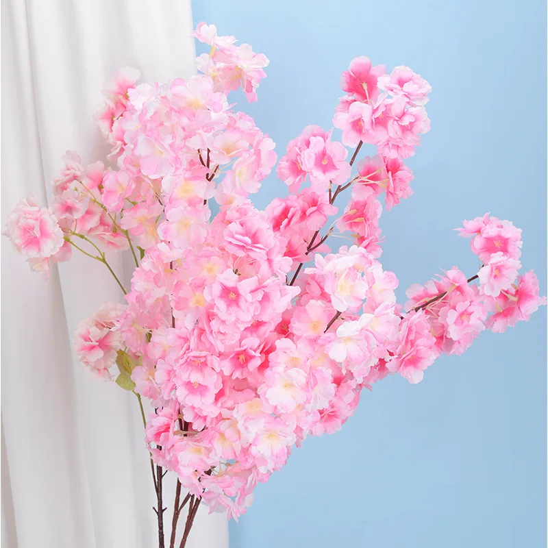 Wedding Arch Flower - 100cm Sztuczna gałąź kwiatu wiśni Dekoracja