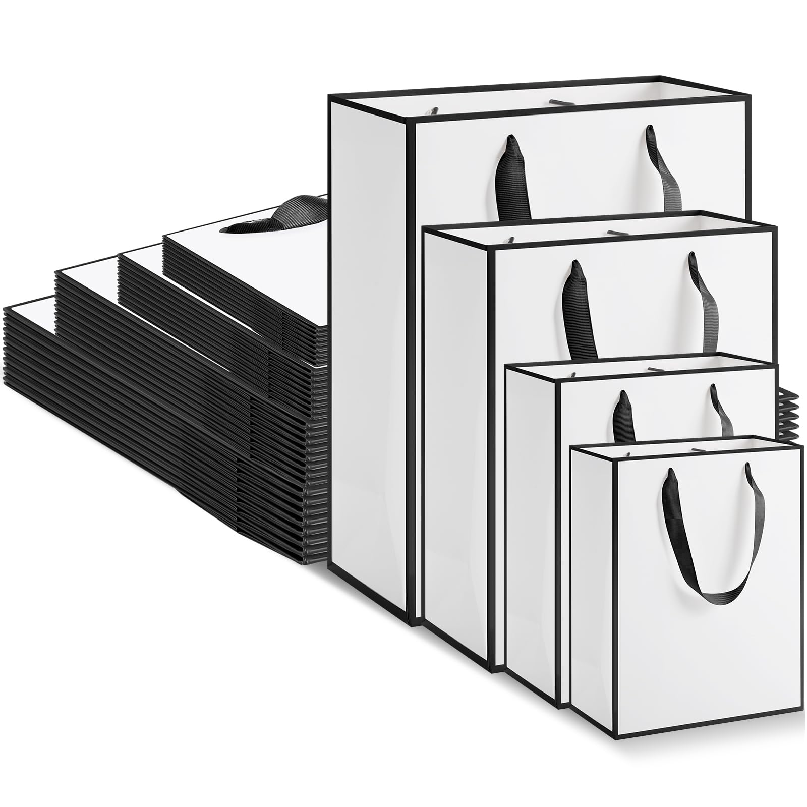 10 szt. Białe papierowe torby  – Wedding Supply Shops recenzja i cena
