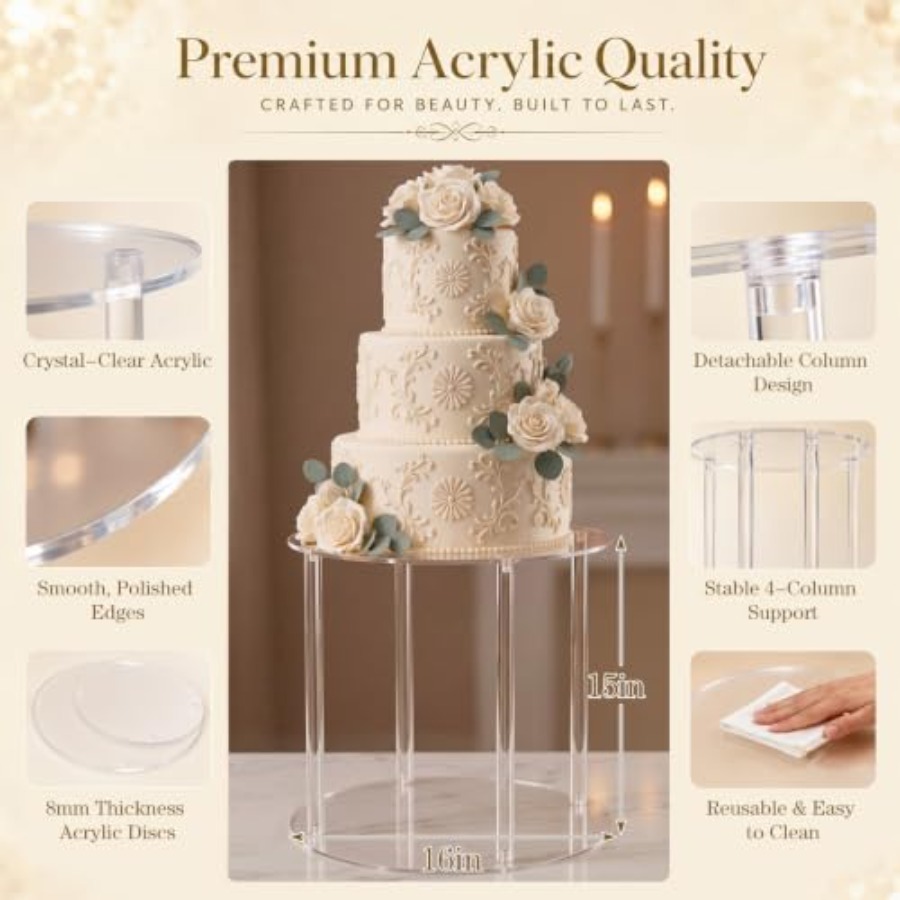 16-calowy akrylowy stojak na c – Wedding Fountain recenzja i cena