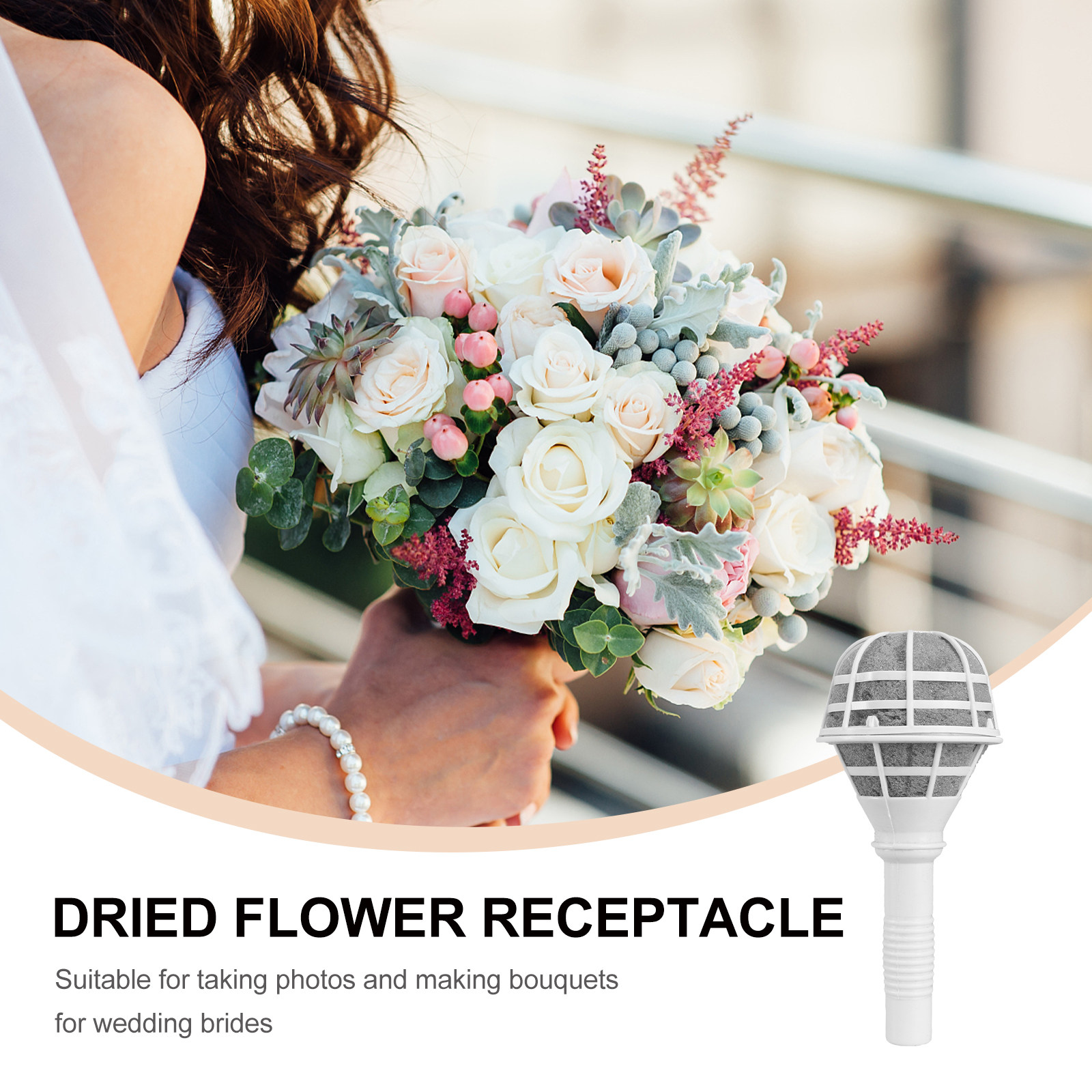 6 szt. uchwytów na bukiety ślu – Wedding Floral Supply recenzja i cena