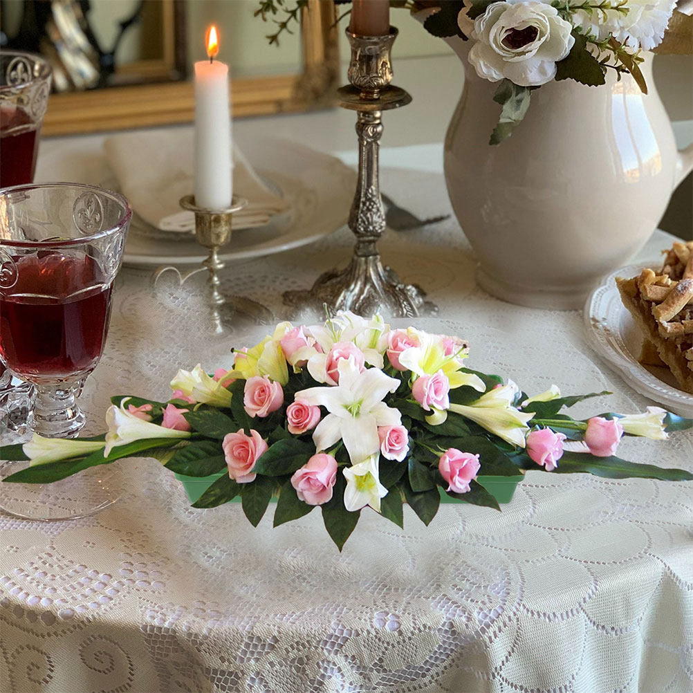 6 szt. plastikowych podkładek  – Wedding Floral Supply recenzja i cena