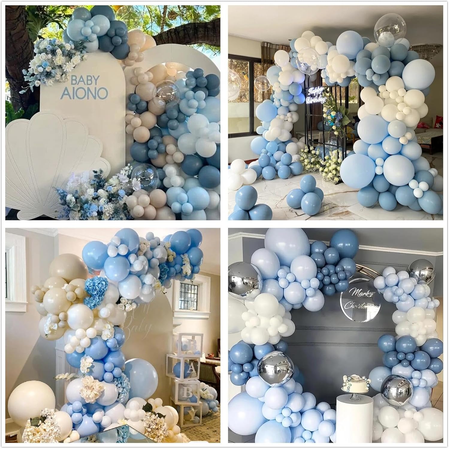 Zestaw girlandy z balonów w ko – Wedding Balloon Arch recenzja i cena