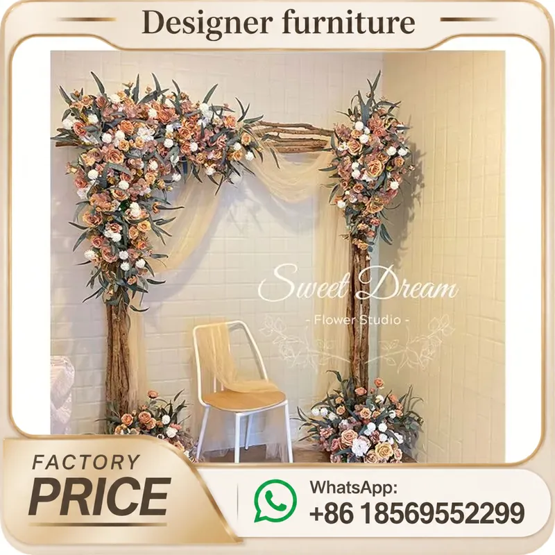 Sztuczny zestaw kwiatów różowy – Wedding Arch Flower recenzja i cena