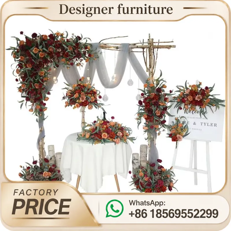 Sztuczny zestaw kwiatów różowy – Wedding Arch Flower recenzja i cena