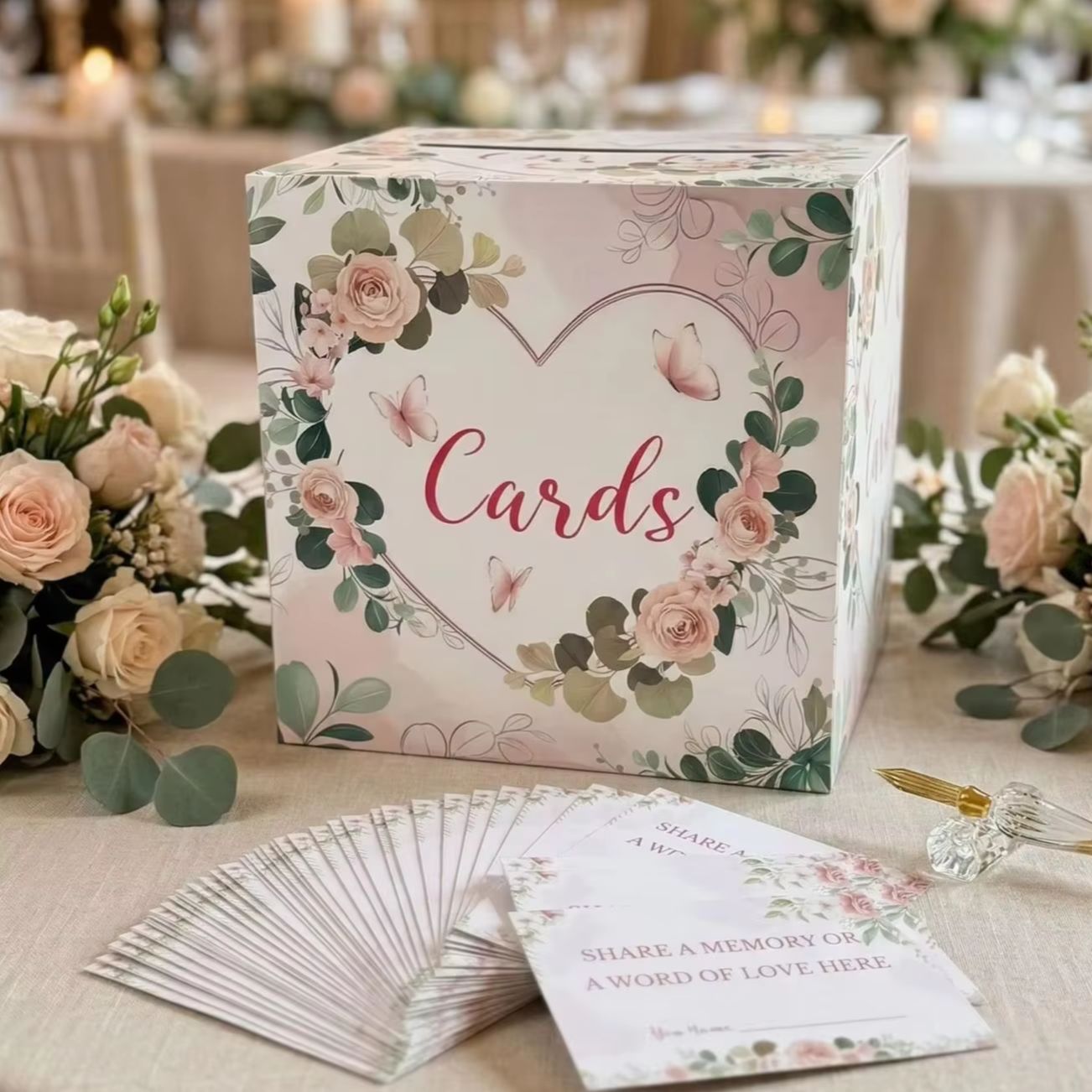 Biała kwiatowa skrzynka na kar – Wedding Floral Supply recenzja i cena