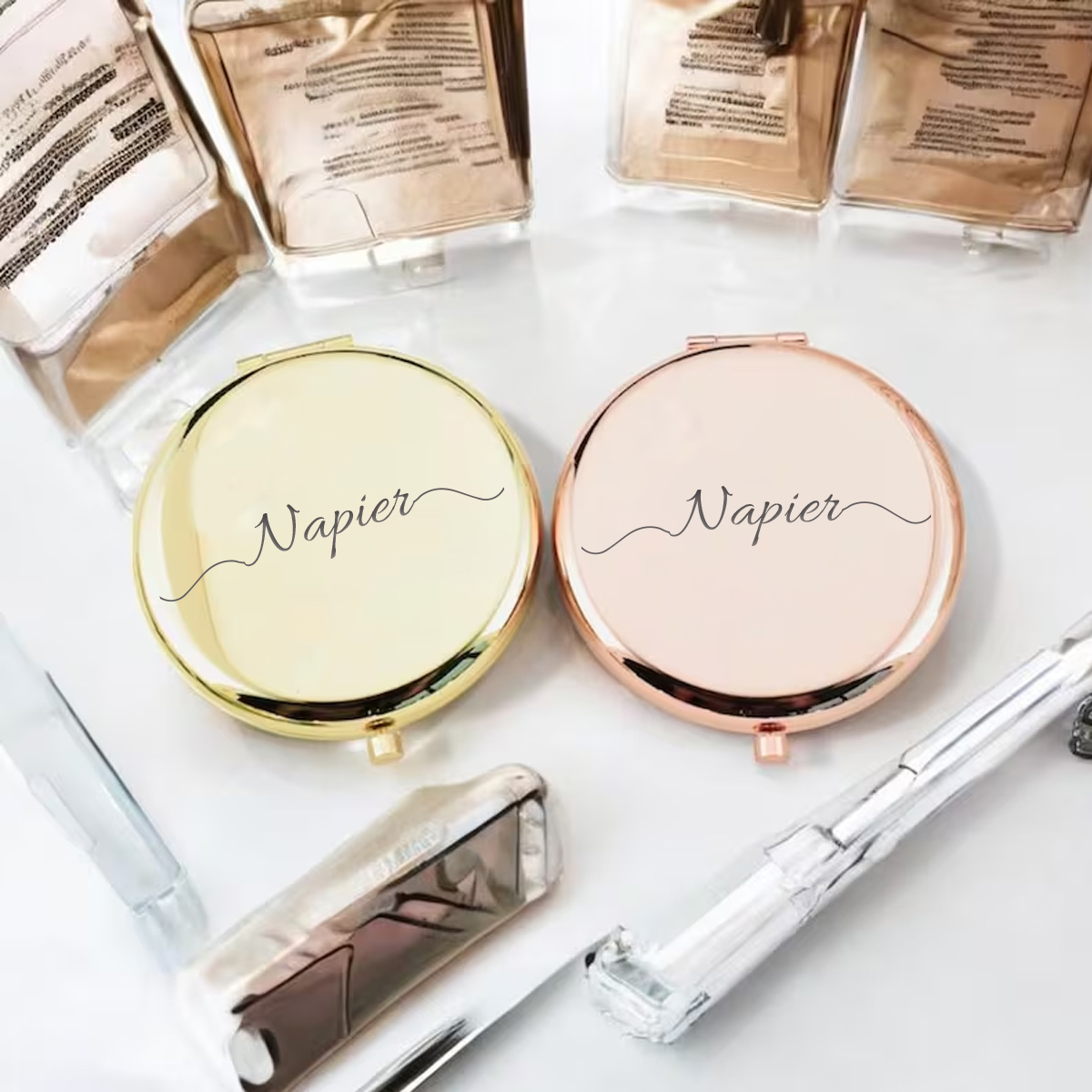 1 szt. Urocze lusterko kieszon – Wedding Packaging recenzja i cena