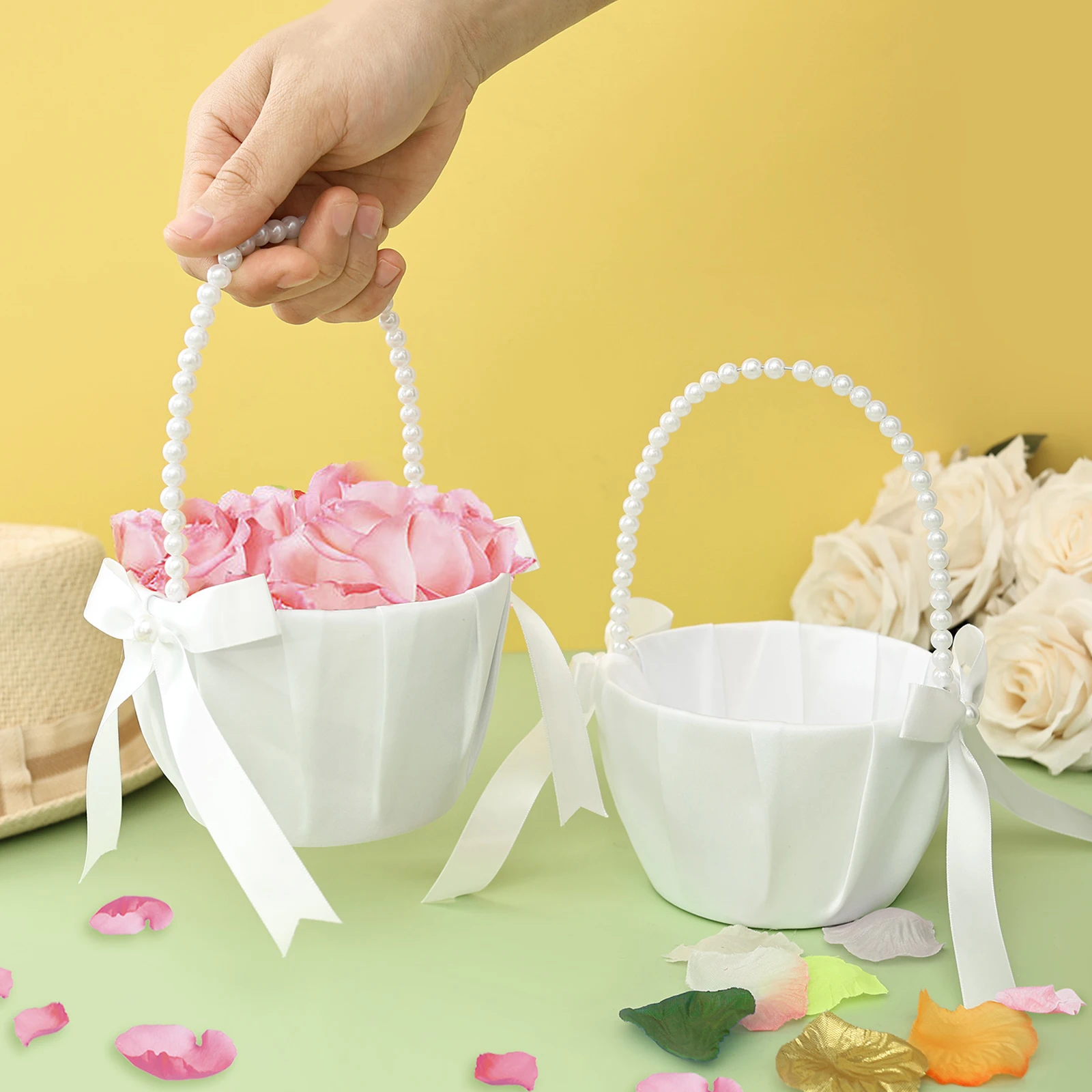 2 szt. Koszyczki dla dziewczyn – Wedding Hampers recenzja i cena